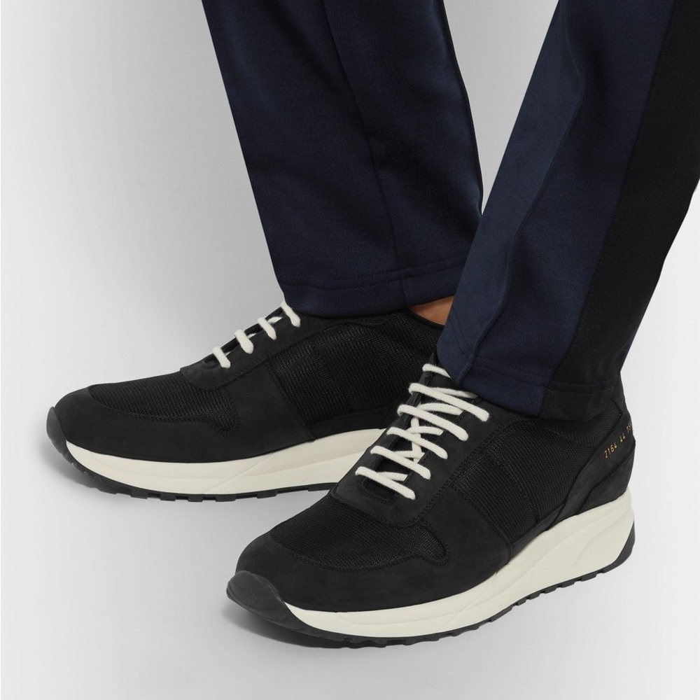Common Projects Black Track Sneakers